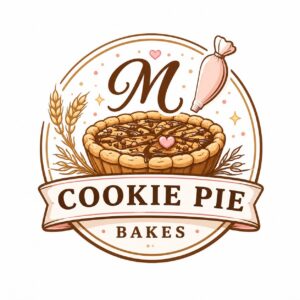 M cookie pie bakes logo